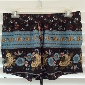 Floral shorts